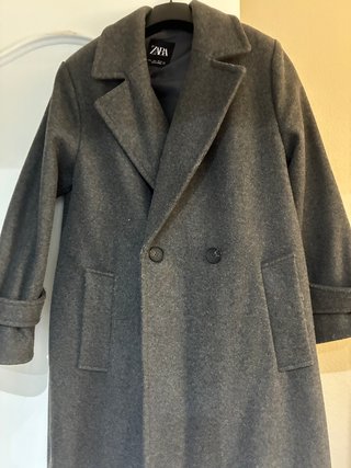 Abrigo Zara Gris