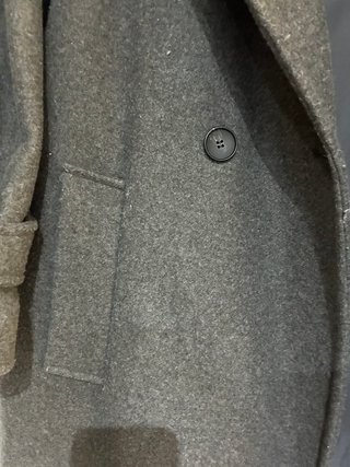 Abrigo Zara Gris