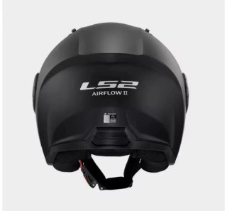 Casco Moto LS2 Negro Visera Transparente varias