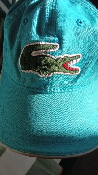 Gorra Lacoste Turquesa Cocodrilo