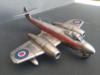 Maqueta Avión Gloster Meteor Mk. 4