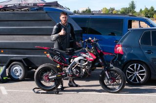 Honda CRF 450R Supermotard