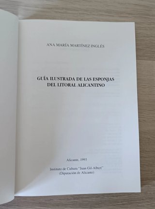 Guía Ilustrada CRUSTÁCEOS + ESPONJAS Litoral Alic.