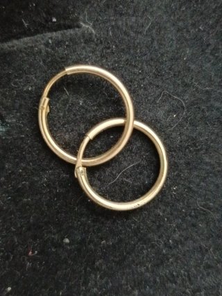 Pendientes Aro Dorados