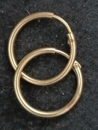 Pendientes Aro Dorados