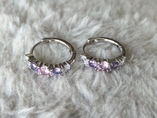 Pendientes aro plata de ley
