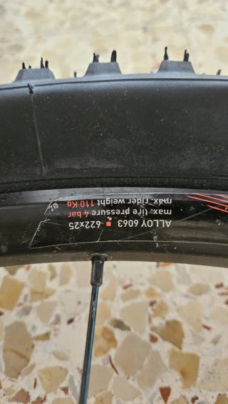 Rueda MTB 29 Vittoria Barzo + Llanta Blackjack