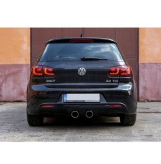 Paragolpes trasero Volkswagen Golf 6 VI tipo R20