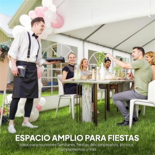 Carpa Fiesta Jardín 4x6m con Luces
