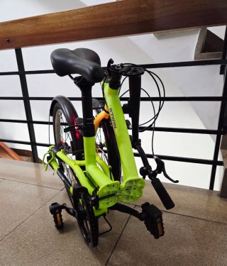 Bicicleta Plegable seminueva B'TWIN