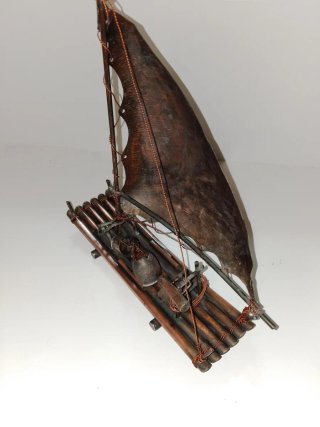 Escultura Jangada Cobre