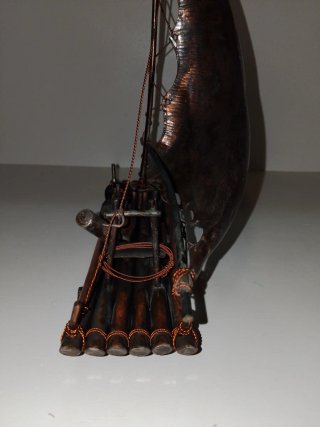 Escultura Jangada Cobre