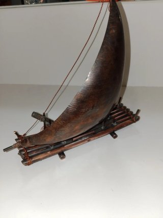 Escultura Jangada Cobre