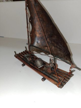 Escultura Jangada Cobre