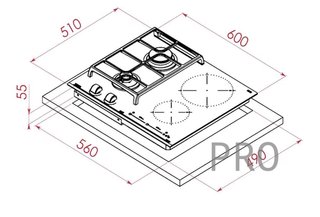JZC 64322 AB - Placa mixta teka
