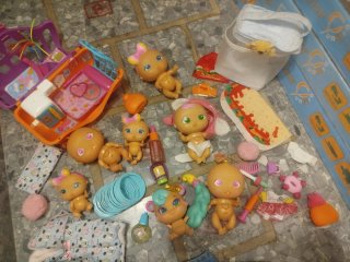 Lote muñecas bellies
