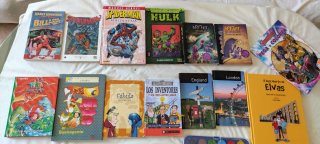 LOTE COMICS, LIBROS Y DEMÁS ARTÍCULOS FOTOS EN MUY
