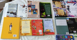 LOTE COMICS, LIBROS Y DEMÁS ARTÍCULOS FOTOS EN MUY