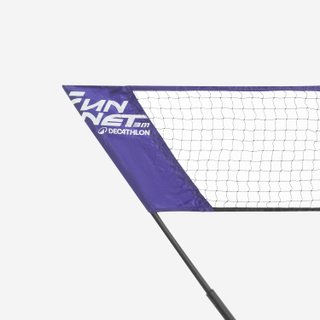 RED DE BÁDMINTON  Fun Set 3 metros Azul real