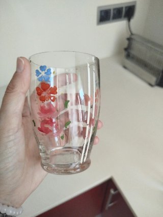 6 Vasos Antiguos Pintados a Mano