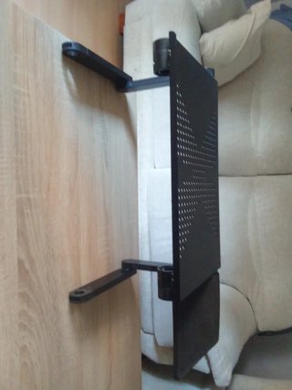 Mesa Plegable Ordenador Negra