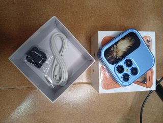 Mini telefono i17 Pro blu