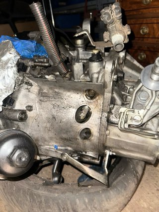 Bloque motor 9HW y caja cambios 20DP37  1.6 HDI