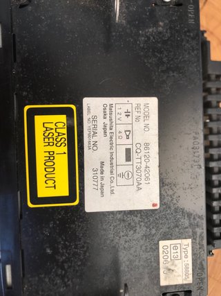 Radio Toyota Celica T23 CD