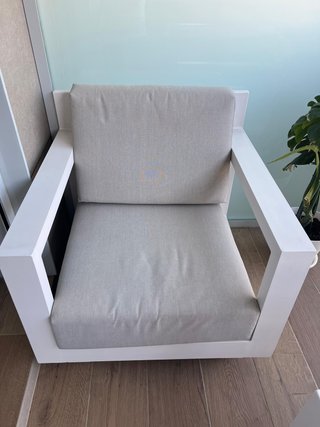 Sofá Exterior 3 Plazas + Sillón Leroy Merlin