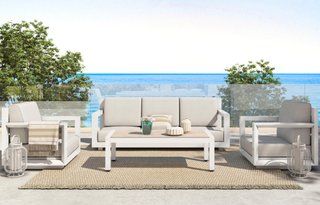 Sofá Exterior 3 Plazas + Sillón Leroy Merlin