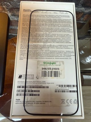 iPhone 15 Pro Negro/Gris