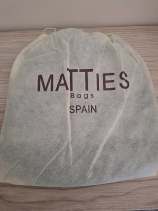 Bolso Mujer Matties Negro Cuero