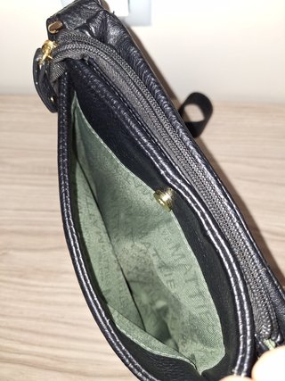Bolso Mujer Matties Negro Cuero