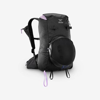 Mochila esquí de travesía 25L, Wilder negro
