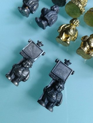 Lote de figuritas valencianas de plomo