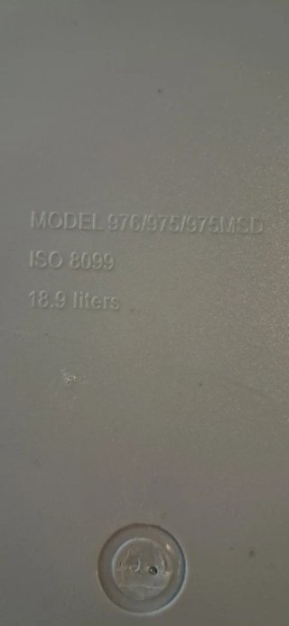 WC Portátil Potty Dometic Gris/Blanco