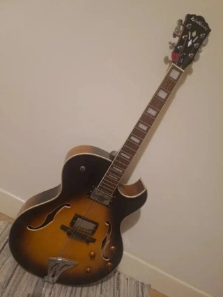 Guitarra hollow body Washburn J3