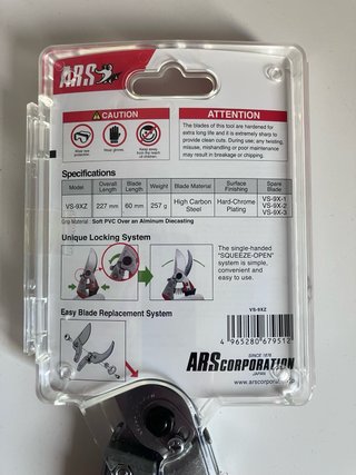 Tijera de poda profesional ARS VS-9XZ