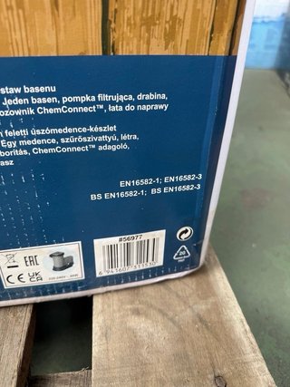 BESTWAY piscina Steel Oblò vista 549 x 122cm