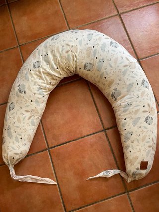 Cojín de lactancia estampado