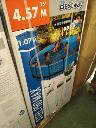 BESTWAY Piscina Desmontable Steel ProMAX 457 x 107