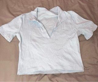 Camiseta Polo Azul