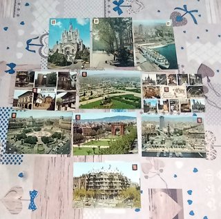 Colección 30 Postales Barcelona
