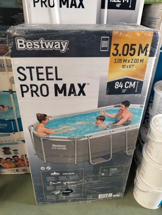 Bestway Piscina Desmontable Oval 305 x200x84