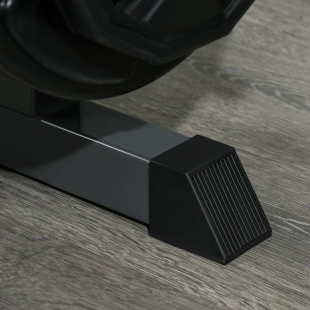 Máquina de Pantorrillas con Respaldo y Almohadillas Ajustables, Banco de Extensión de Piernas y Curl de Piernas, Máquina para Pantorrillas con Espacio para Discos de Peso, Gris y Negro