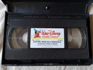 VHS Walt Disney - Alice nel Paese delle Meraviglie