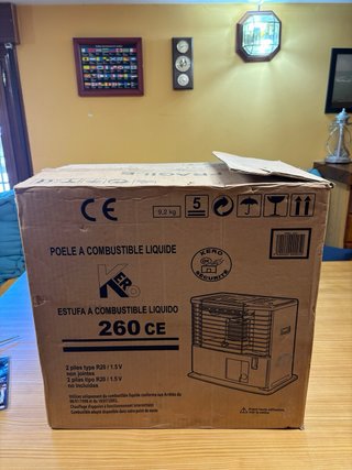 Estufa de parafina Kero 2400W