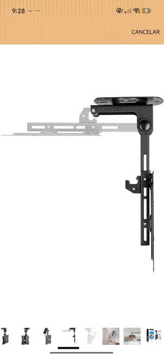 Soporte TV Negro