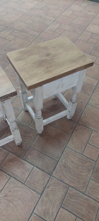 Mesitas de noche rústicas madera