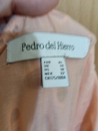 Vestido Pedro del Hierro rosa( inpost